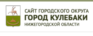 Сайт муниципального округа. Кулебаки округ. Сайт администрации города Кулебаки. Администрация г Кулебаки официальный сайт. Сайт администрации г Кулебаки Нижегородской области.